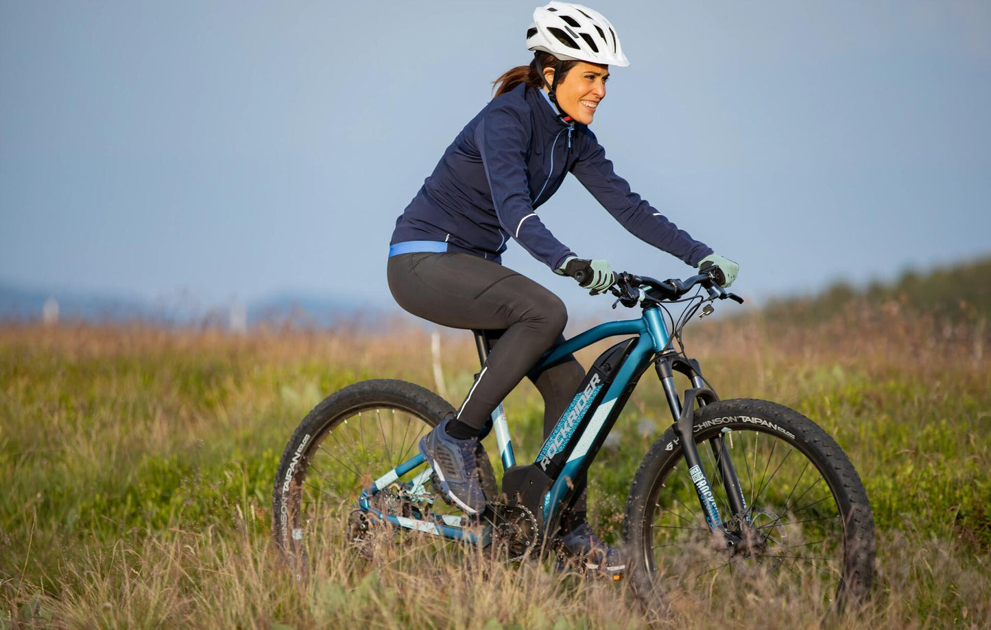 Vélo VTT électrique semi-rigide 27'5"+, e-ST 900 Turquoise