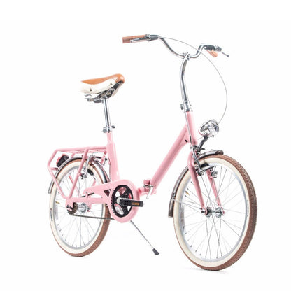 Capri Bambina rose vélo de ville pliable