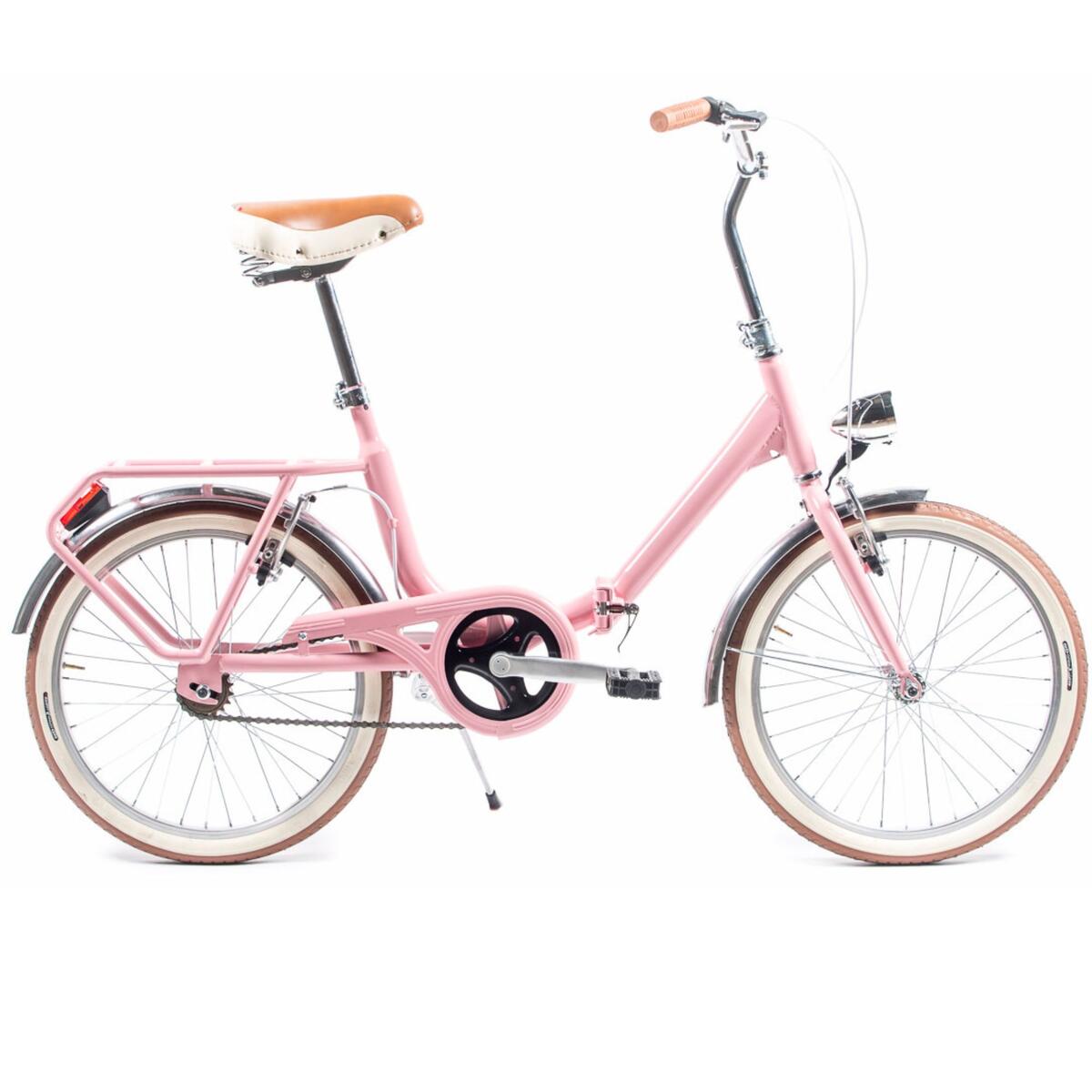 Capri Bambina rose vélo de ville pliable