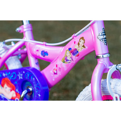 Bicicletta per bambini Huffy Disney Princess con ruote da 12 pollici 