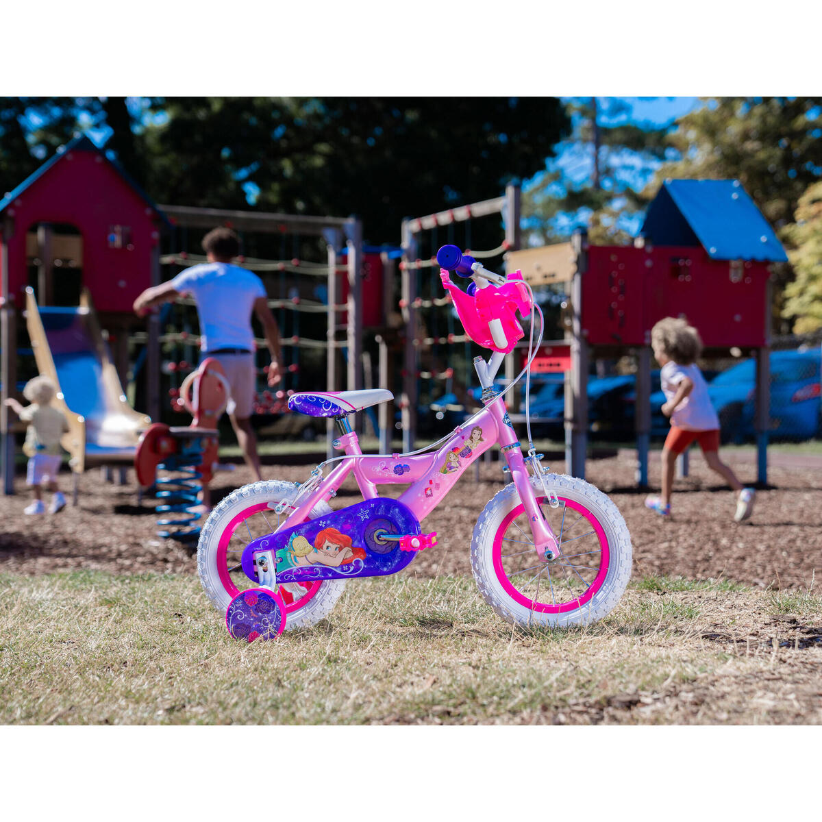 Bicicletta per bambini Huffy Disney Princess con ruote da 12 pollici 