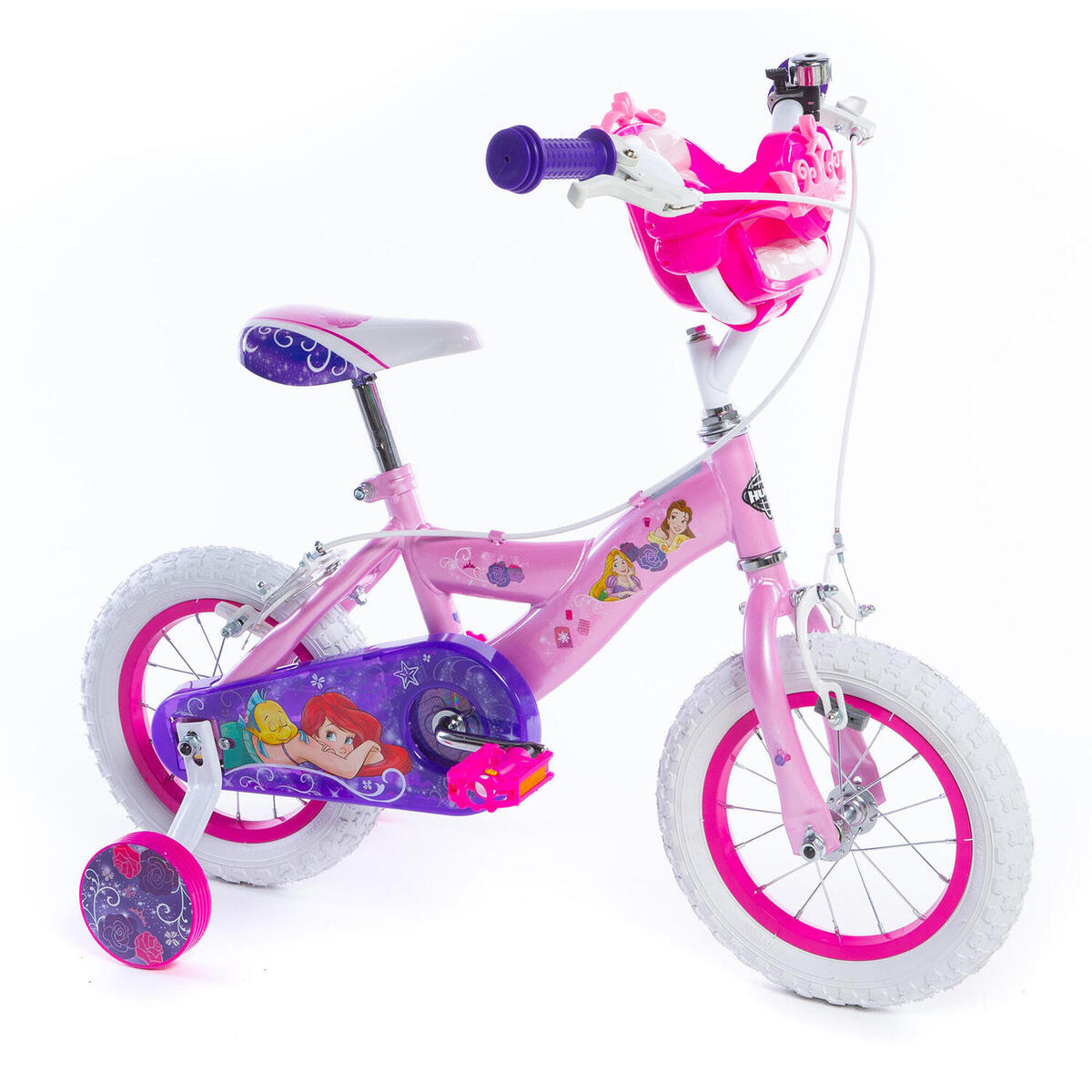 Bicicletta per bambini Huffy Disney Princess con ruote da 12 pollici 