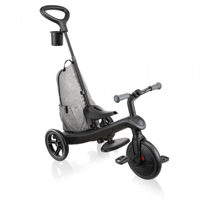 Tricycle évolutif EXPLORER 4 en 1 DELUXE PLAY Noir-Gris