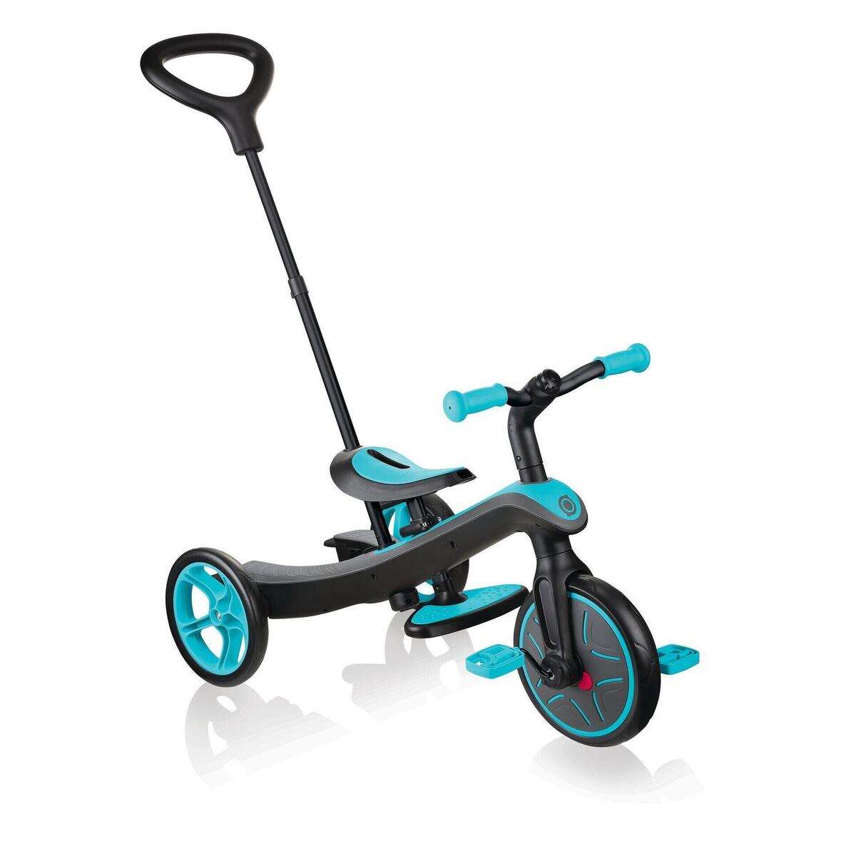 Tricycle évolutif pour bébé EXPLORER 4 en 1 Bleu Canard