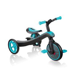 Tricycle évolutif pour bébé EXPLORER 4 en 1 Bleu Canard