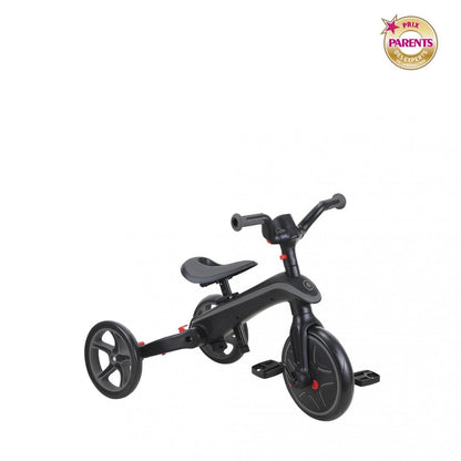 Tricycle EXPLORER 4-en-1 Évolutif & Pliable Gris