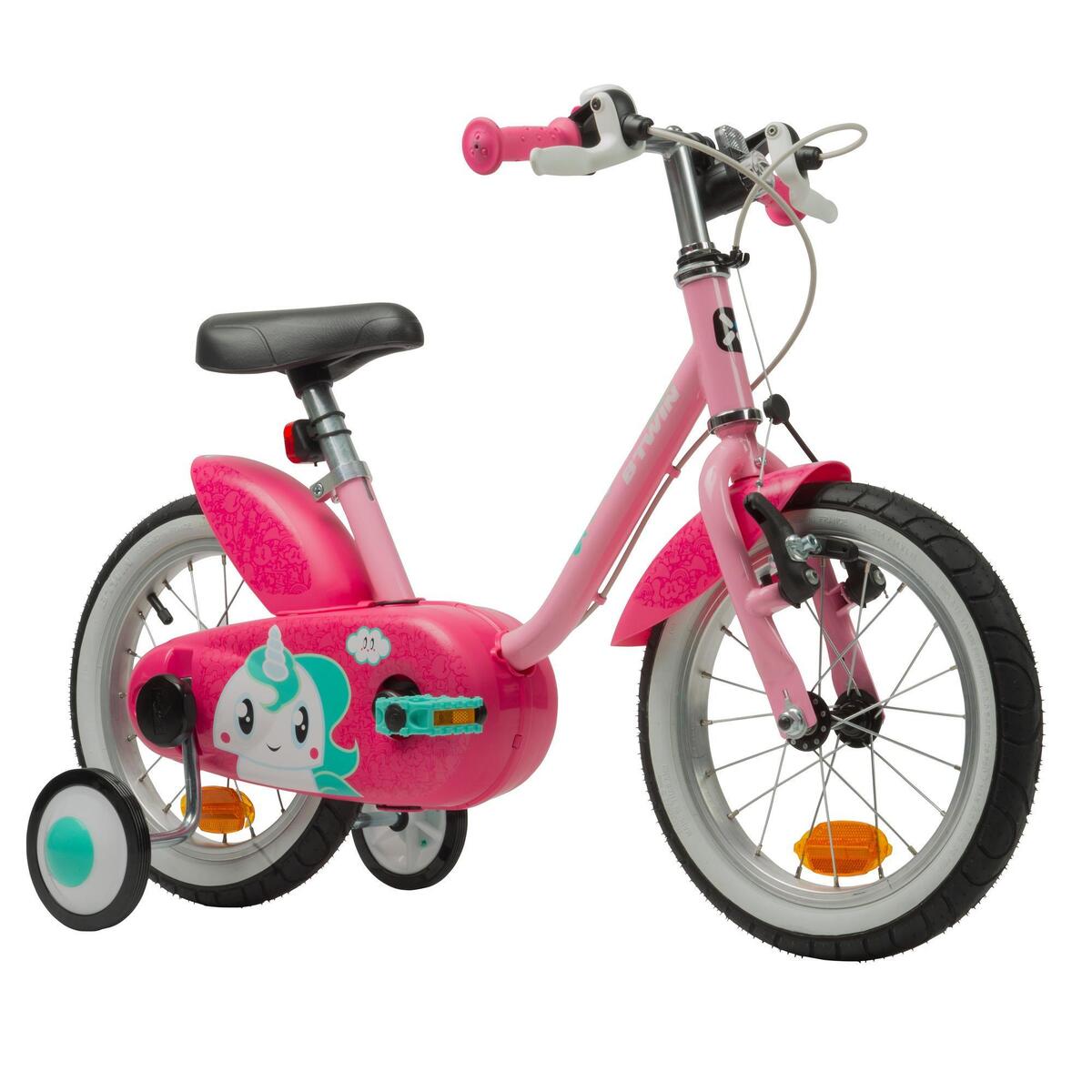 14-ZOLL-FAHRRAD 3-5 JAHRE 500 EINHORN 