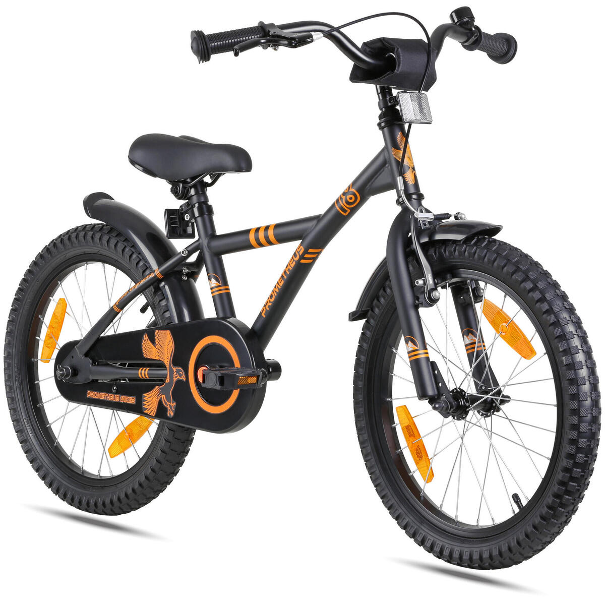 18-Zoll-Kinderfahrrad 5–7 Jahre mit Rücktritt und V-Brake-Bremsen 