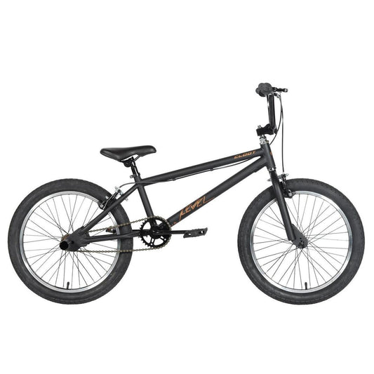 20 Zoll BMX Fahrrad LEVEL Schwarz 