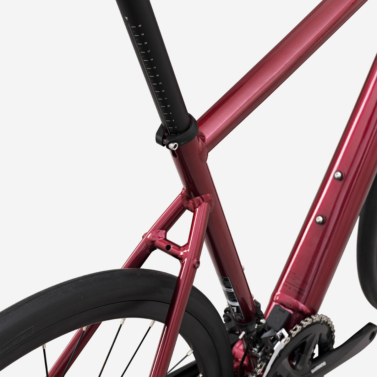 Vélo de route à assistance électrique - E-EDR AF Shimano 105 2x11S rouge