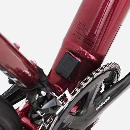 Vélo de route à assistance électrique - E-EDR AF Shimano 105 2x11S rouge