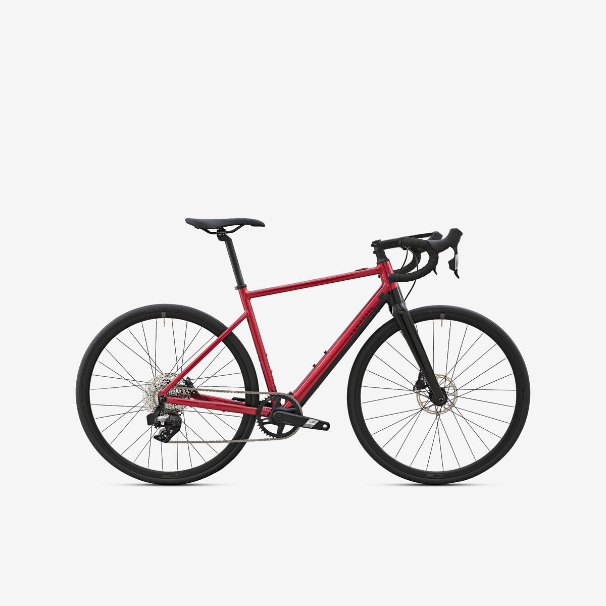 Bicicletta da strada a pedalata assistita - E-EDR AF SRAM APEX AXS 1x12 rossa 