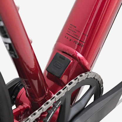 Bicicletta da strada a pedalata assistita - E-EDR AF SRAM APEX AXS 1x12 rossa 