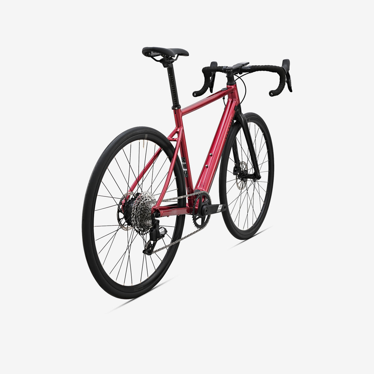 Bicicletta da strada a pedalata assistita - E-EDR AF SRAM APEX AXS 1x12 rossa 