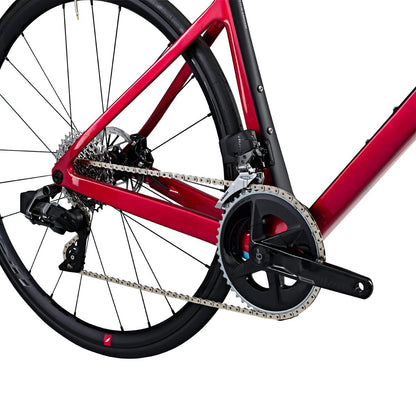 Vélo de Route EDR CF SRAM Rival AXS Capteur de Puissance Rouge