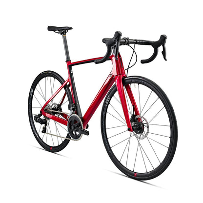 Vélo de Route EDR CF SRAM Rival AXS Capteur de Puissance Rouge