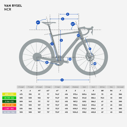 VELO DE ROUTE NCR CF 105 12S GRIS