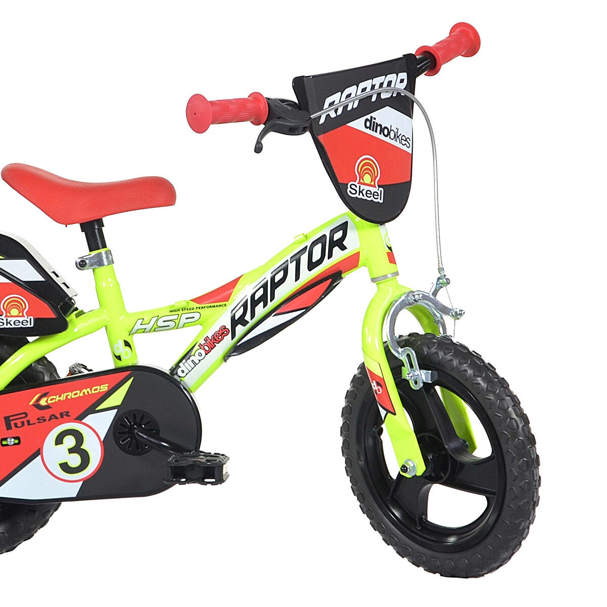 Velo Enfant 12 Pouces 3-5 Ans Raptor