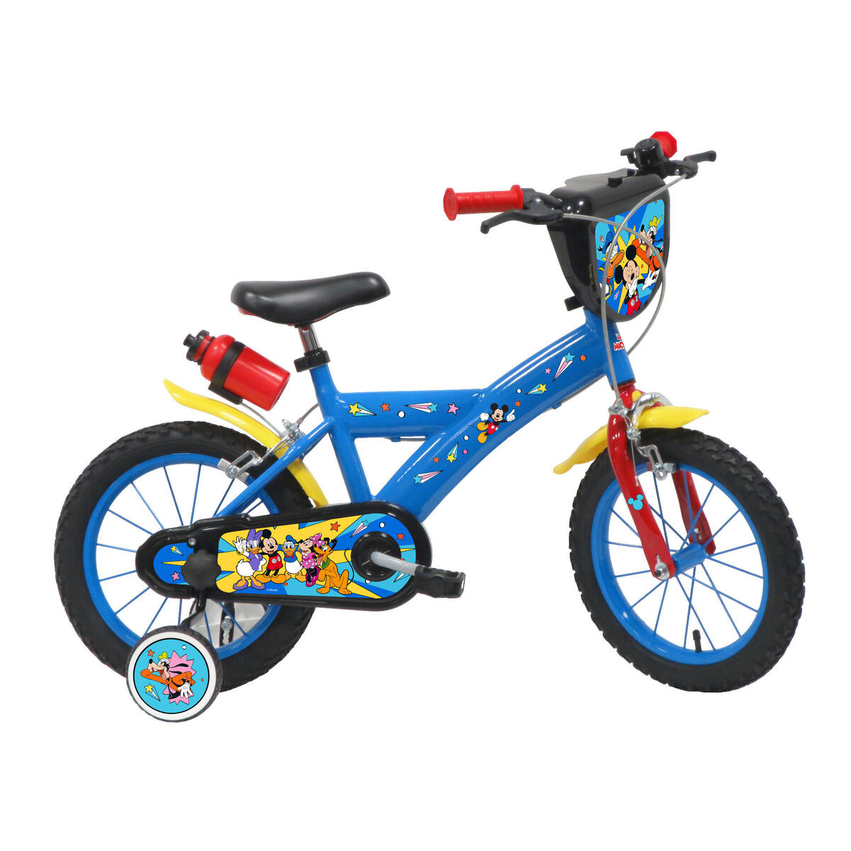 Velo Enfant 14 Pouces Mickey Mouse 4-6 Ans