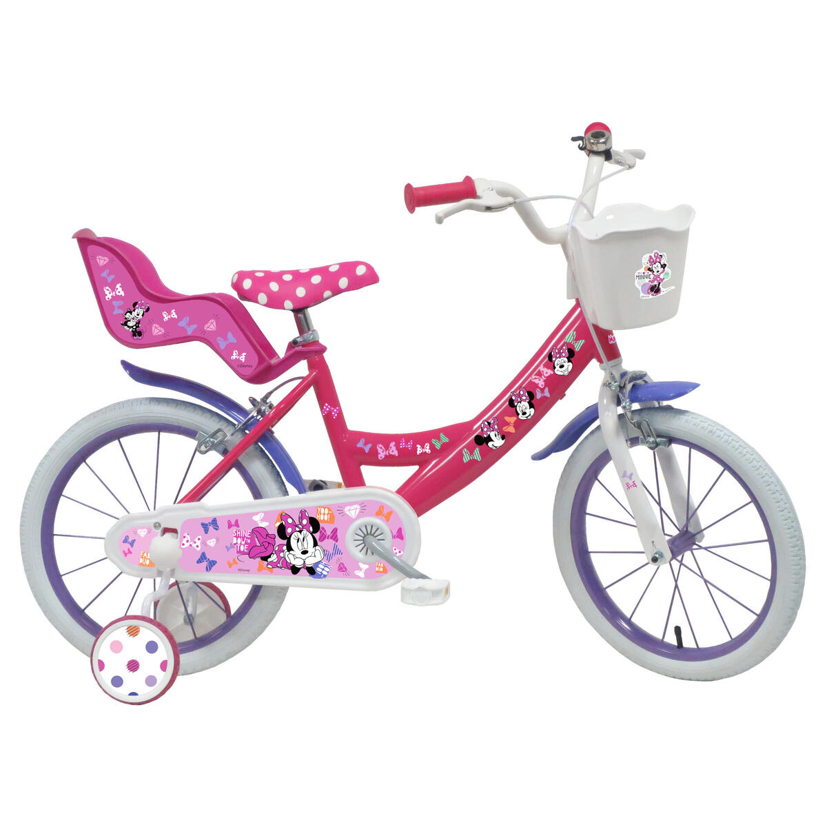 Velo Enfant 16 Pouces Frozen 5-7 Ans