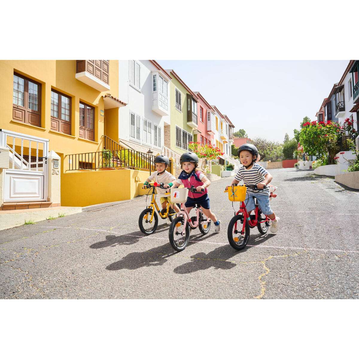 VELO ENFANT 2EN1 DRAISIENNE 3-5 ANS 14 pouces - DISCOVER 500