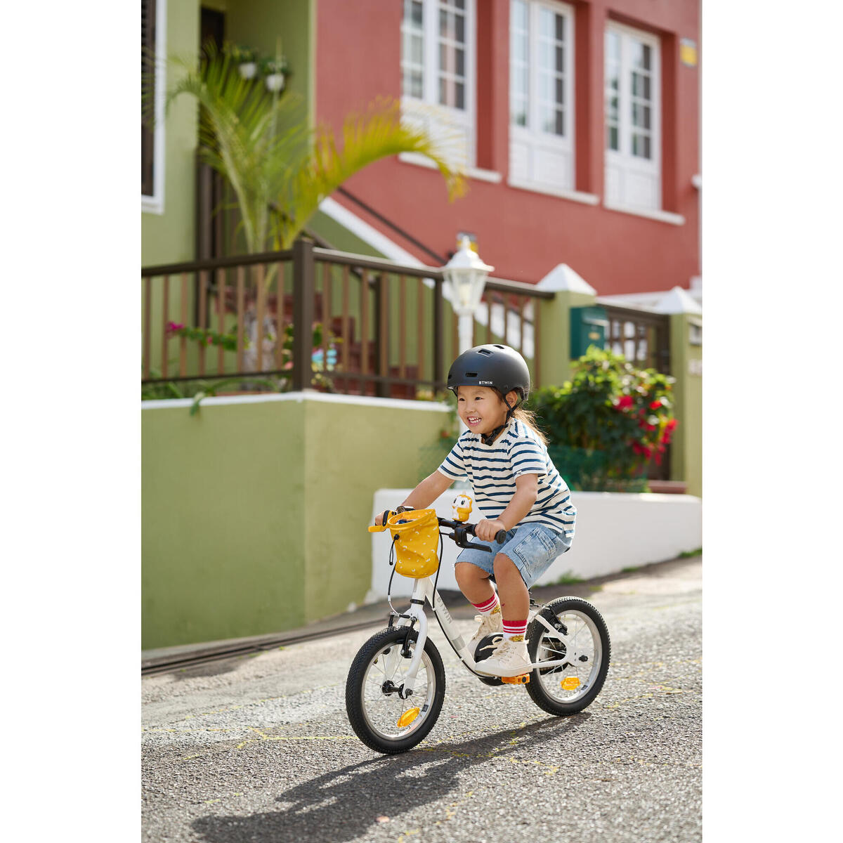 VELO ENFANT 3-5 ANS 14 pouces - DISCOVER 100 - Blanc