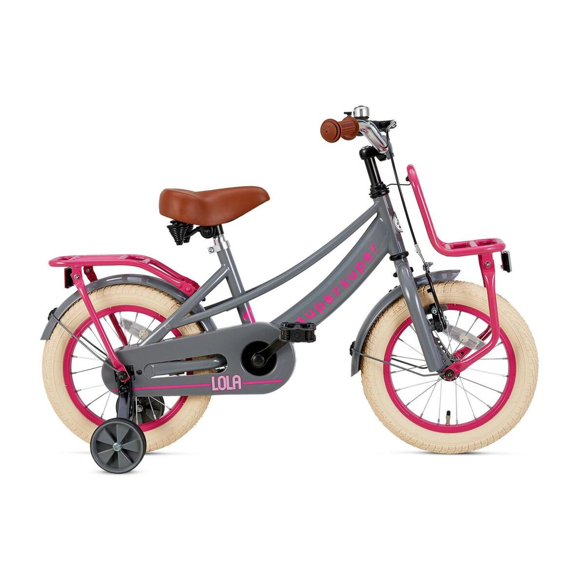 Vélo enfant SuperSuper Lola - Filles - 14 pouces