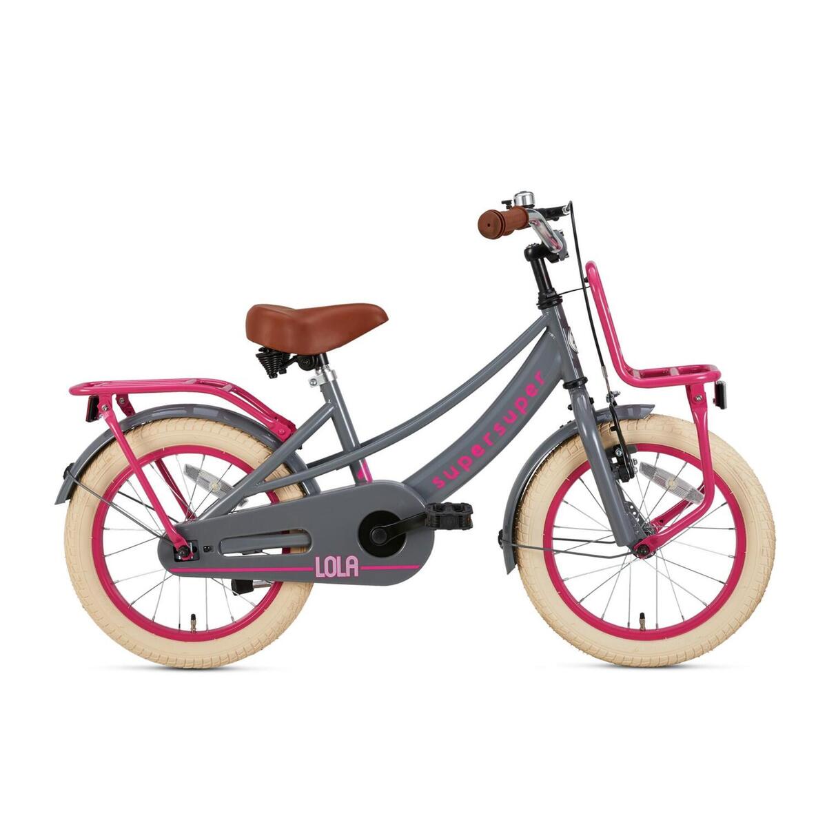 SuperSuper Lola Kinderfahrrad – Mädchen – 16 Zoll 