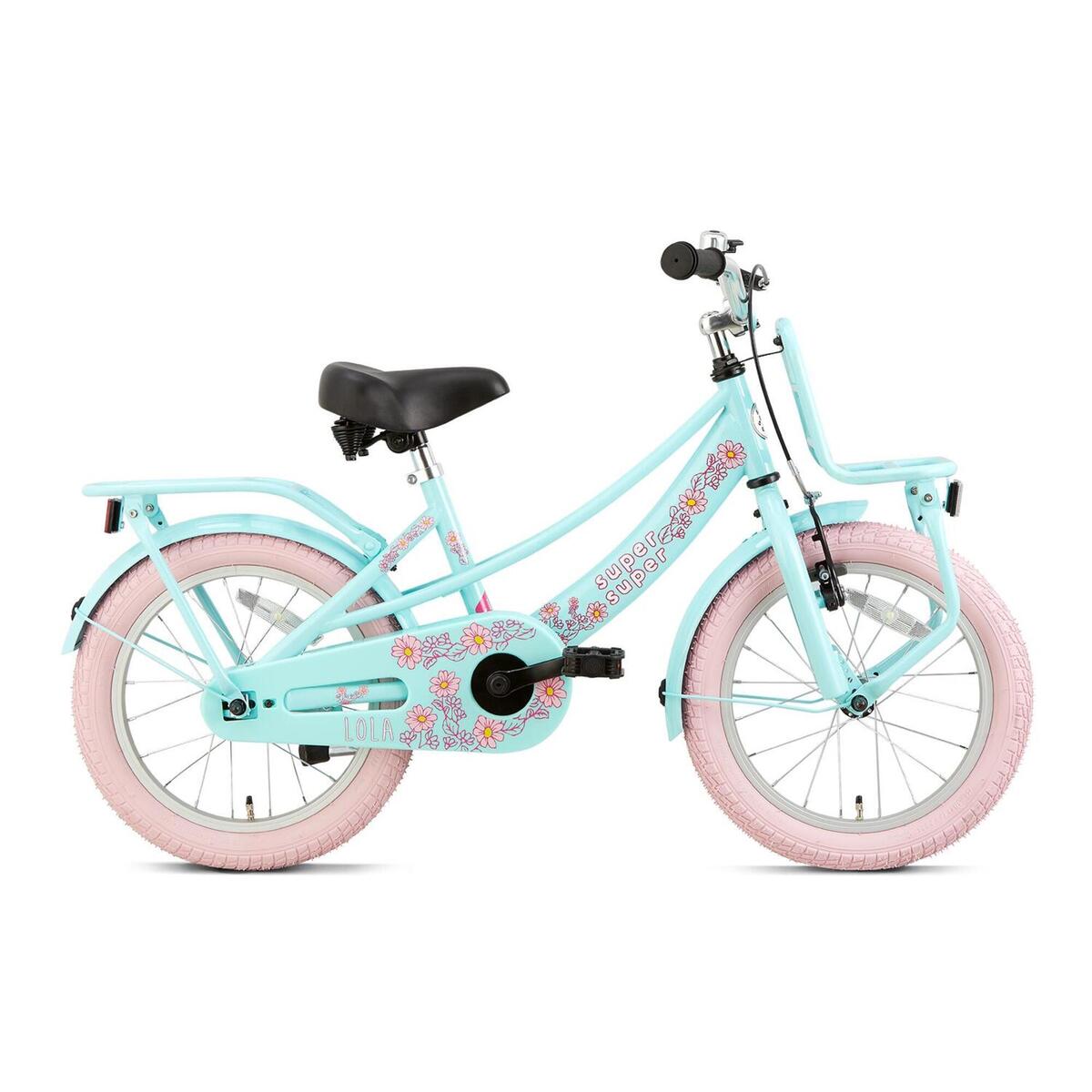 SuperSuper Lola Kinderfahrrad – Mädchen – 16 Zoll 