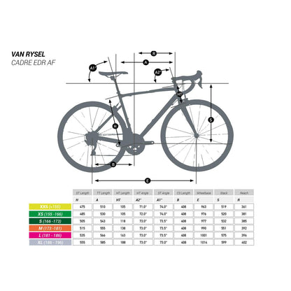 VELO ROUTE EDR AF 105 noir