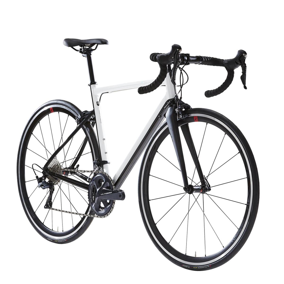 EDR AF ULTEGRA WEISS SCHWARZES RENNRAD 