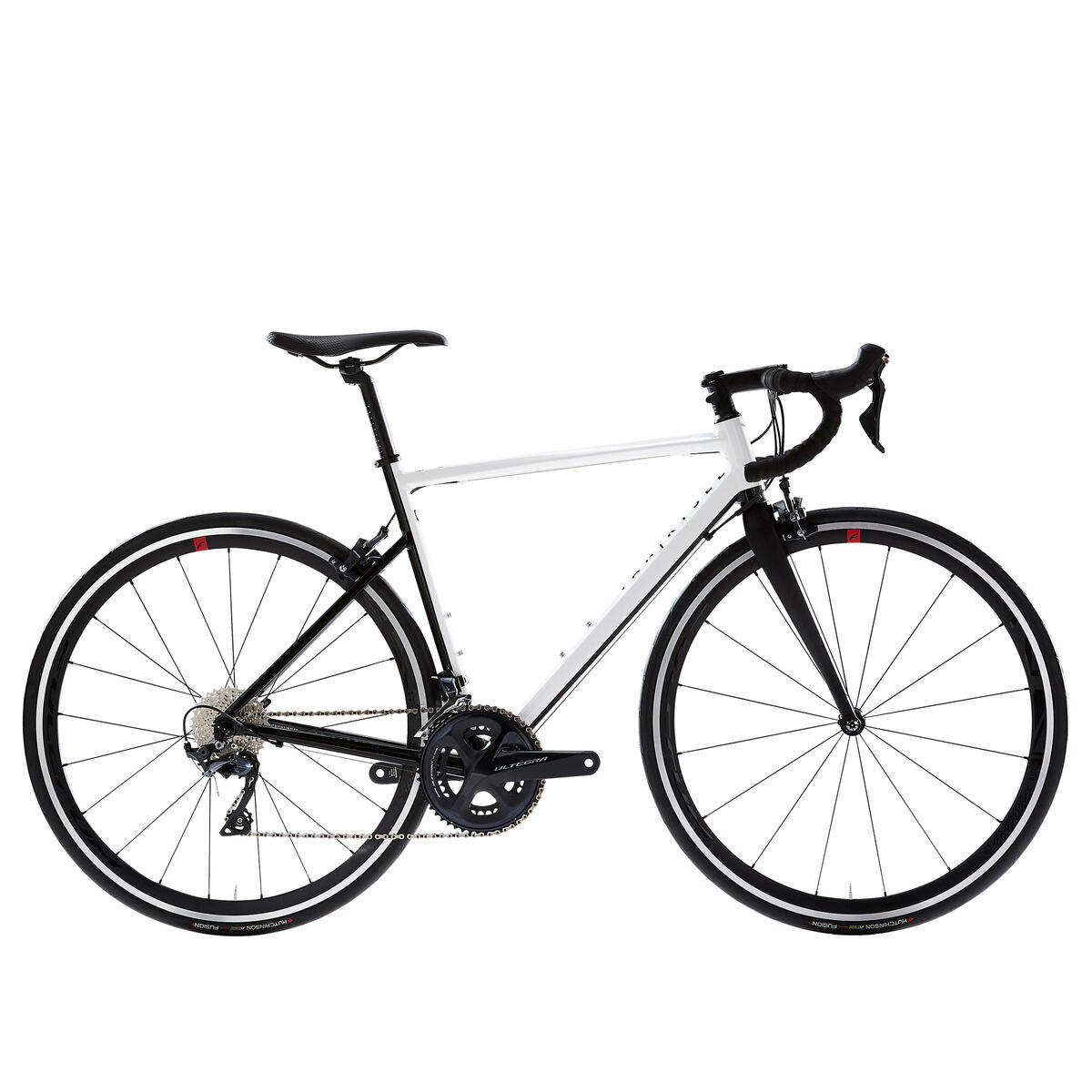 EDR AF ULTEGRA WEISS SCHWARZES RENNRAD 