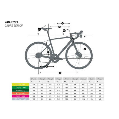 VELO ROUTE EDR CF ULTEGRA DISC