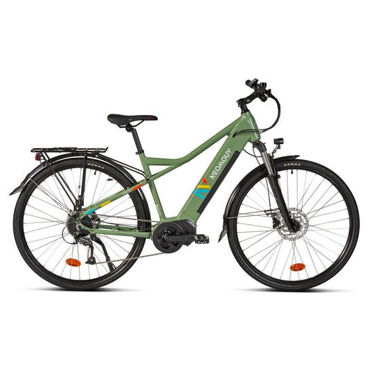 Vélo tout chemin électrique - NEOMOUV RAIPON 2 High Frame- Kaki