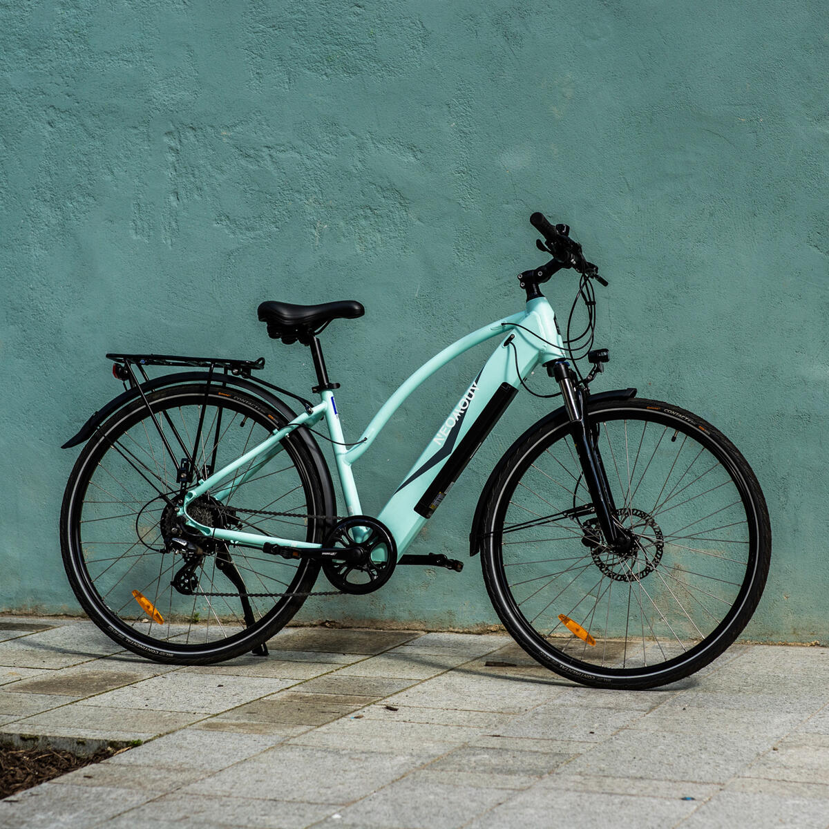 Vélo tout chemin électrique - NEOMOUV RAIPON - Bleu