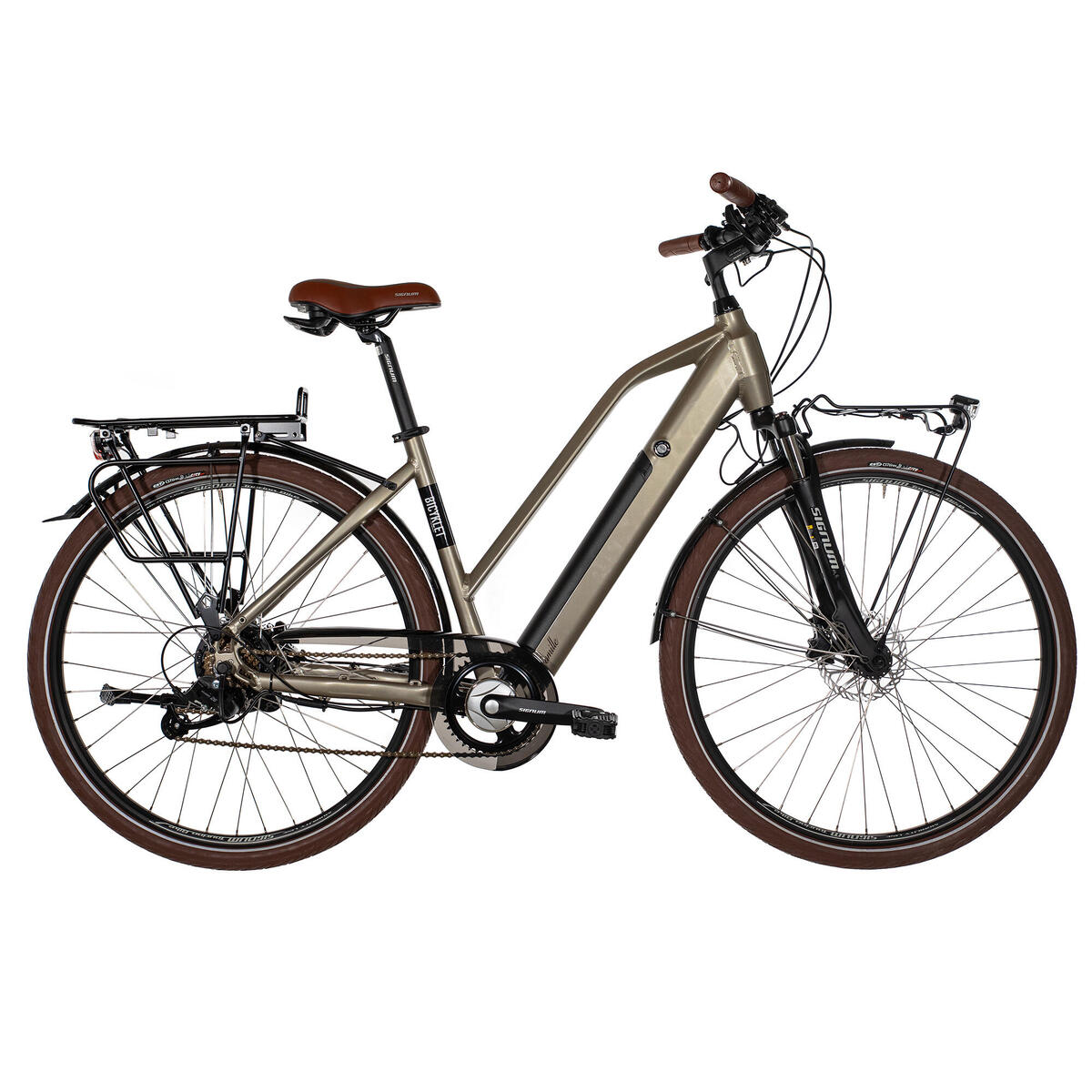 VÉLO VILLE ÉLECTRIQUE - BICYKLET CAMILLE - BEIGE