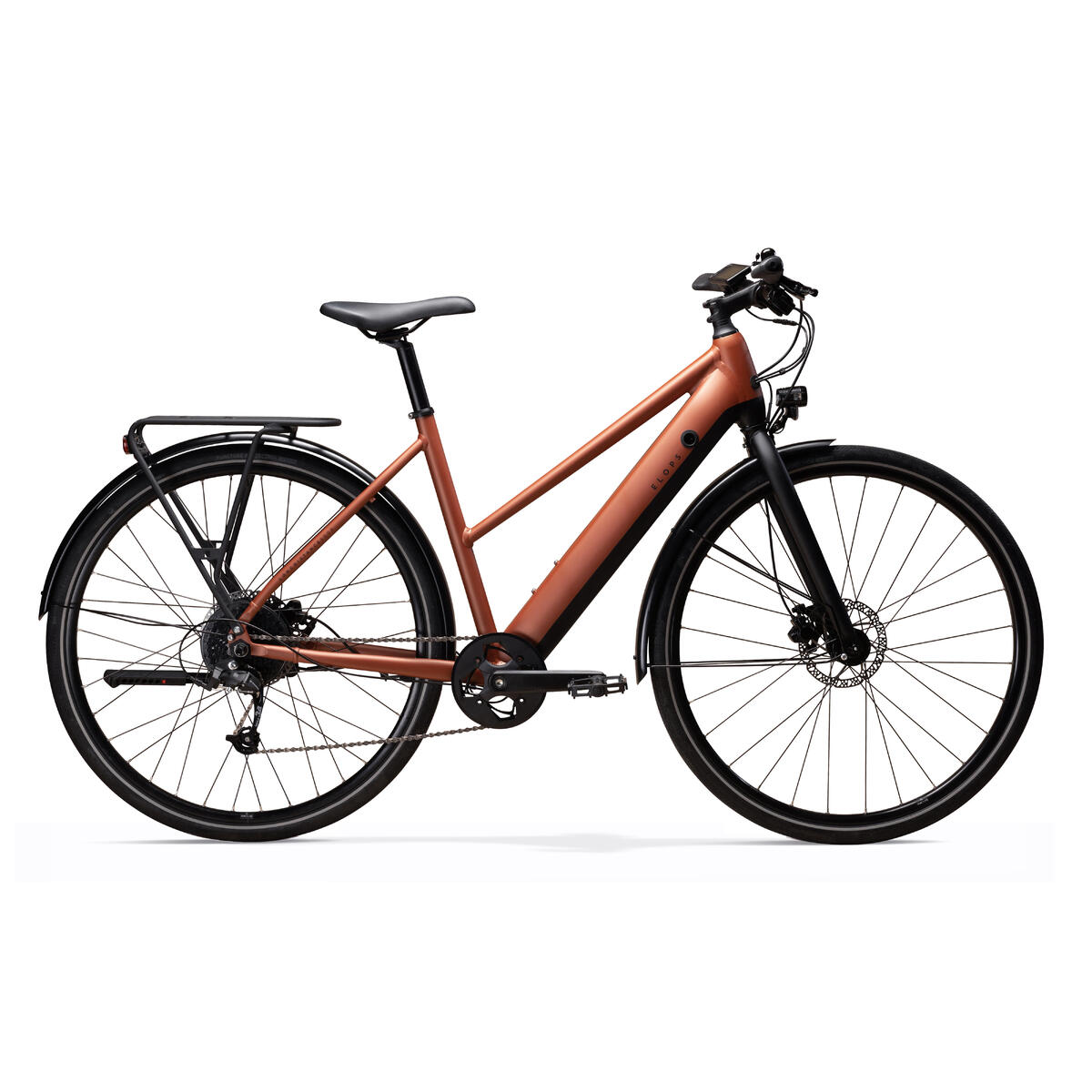 VELO VILLE LONGUE DISTANCE 500 ASSISTANCE ELECTRIQUE CADRE BAS