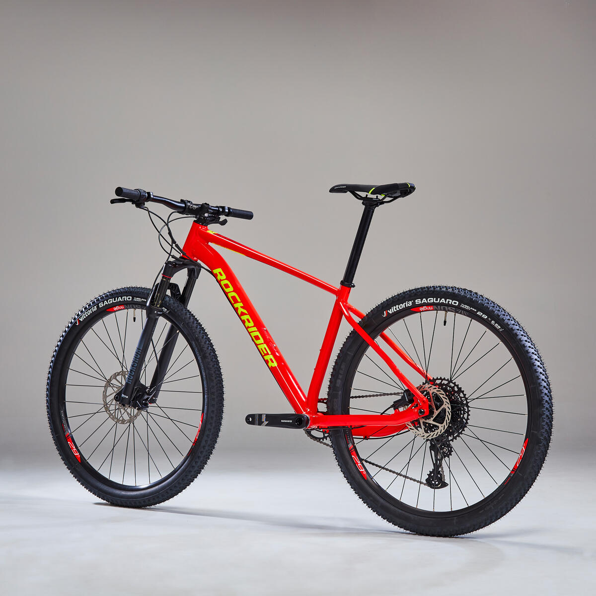 Vélo VTT cross country XC 120 cadre aluminium rouge