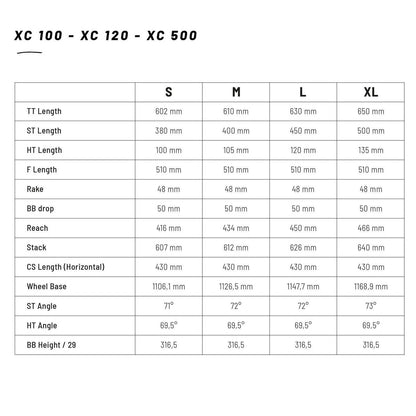 Vélo VTT cross country XC 120 cadre aluminium rouge