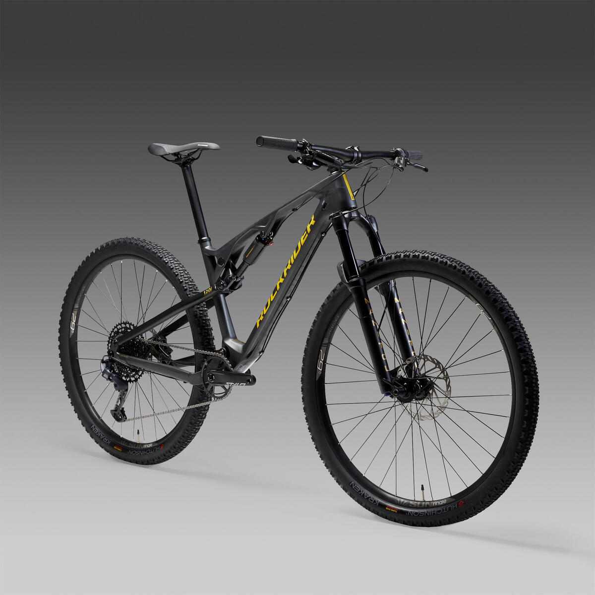 Vélo VTT cross country XC 500 S cadre Carbone et aluminium gris