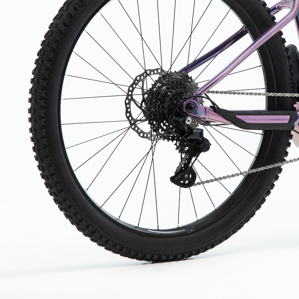 Bicicletta elettrica MTB da Trekking E-EXPL 700 Iridescent Purple - 29" - 630 Wh 