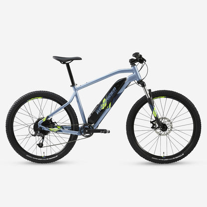 Vélo VTT électrique semi-rigide 27'5", E-ST 100 BLEU