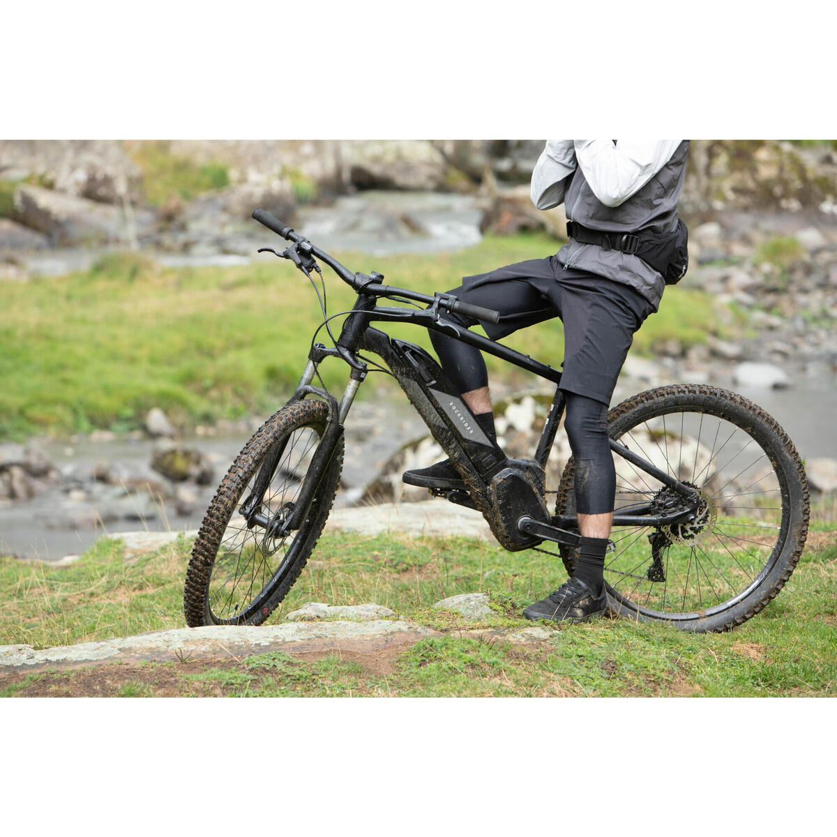 Mountain bike elettrica semirigida 27,5" - E-ST 500 NERA