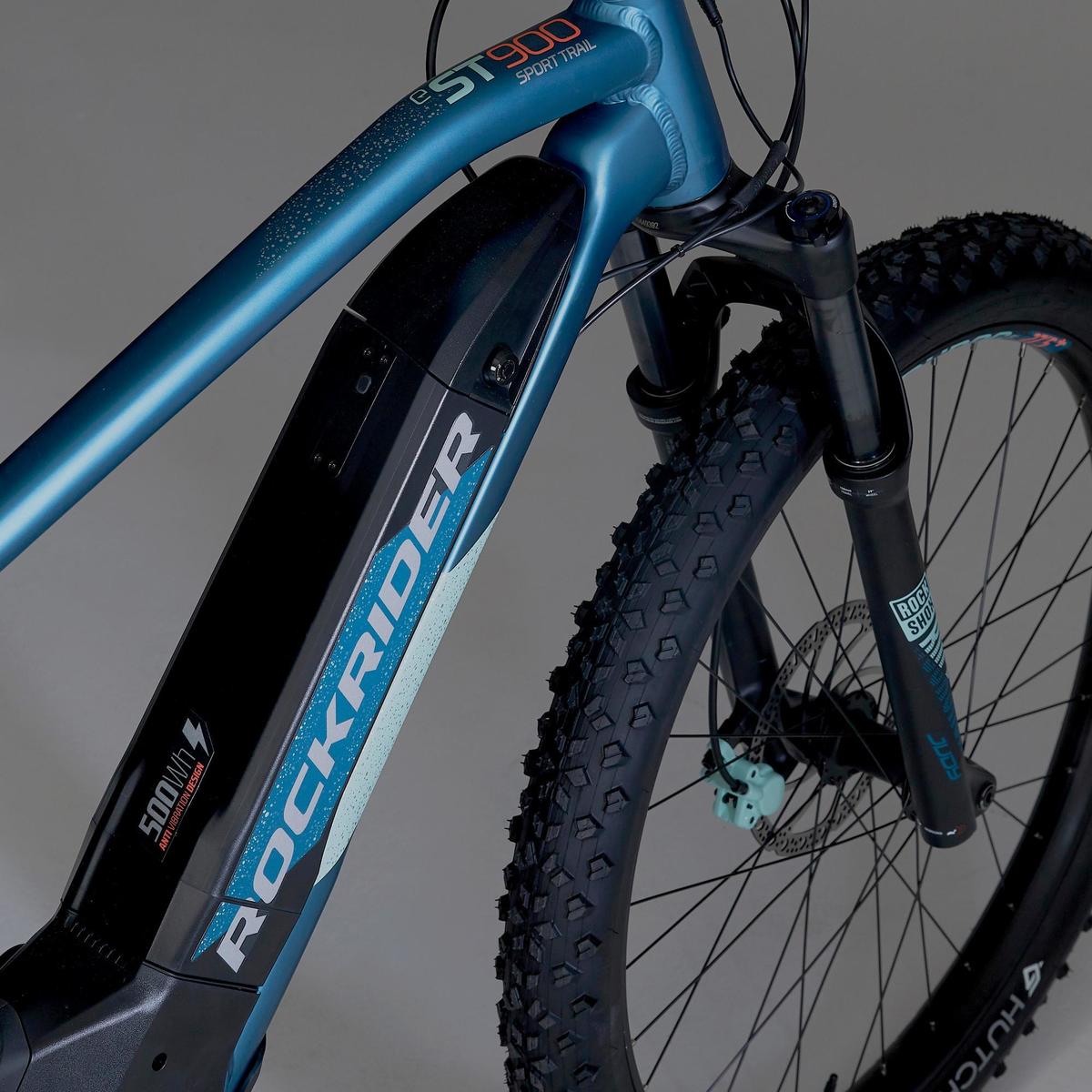 Vélo VTT électrique semi-rigide 27'5"+, e-ST 900 Turquoise