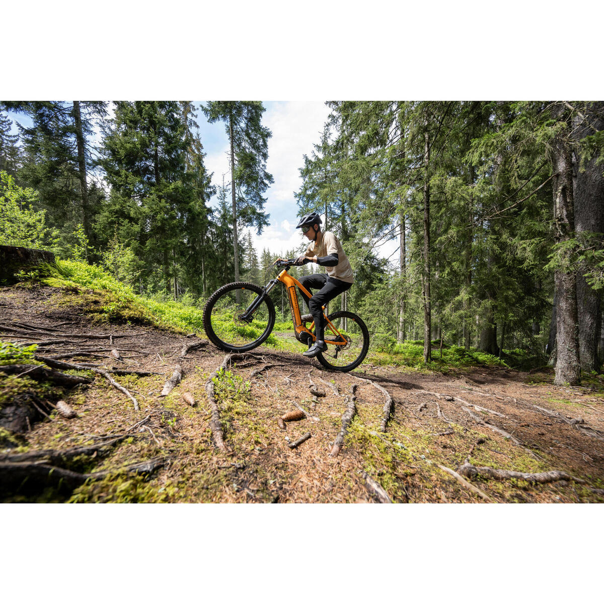 Mountain bike elettrica semirigida 29" - E-EXPL 520 