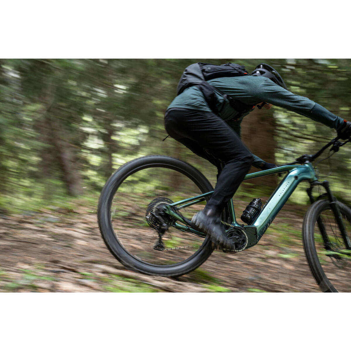 29" halbstarres Elektro-Mountainbike - E-EXPL 700 Flaschengrün 