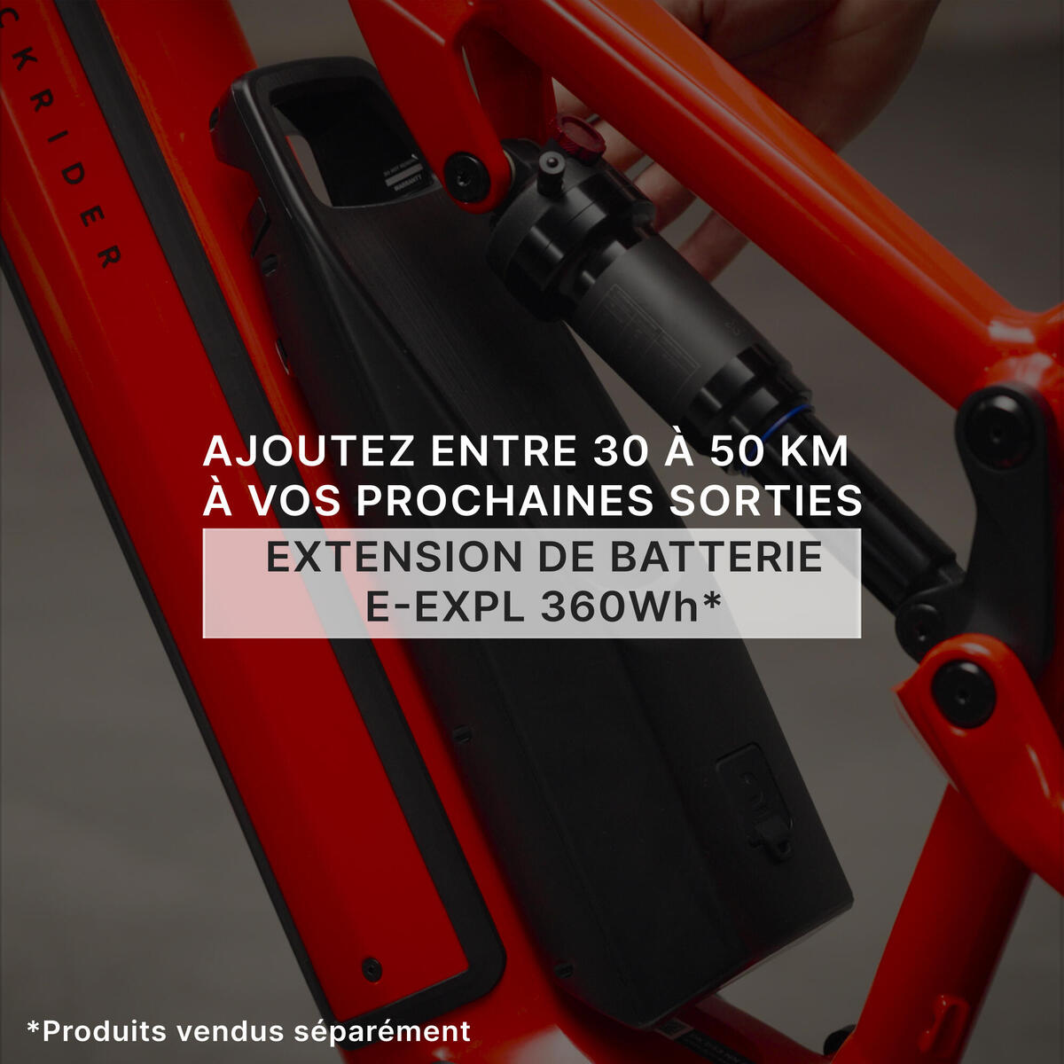 Vélo VTT électrique tout suspendu 29" - E-EXPL 520 S Rouge vif