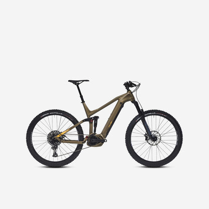 Vélo Vtt électrique tout suspendu 29" - STILUS E-ALL MOUNTAIN Ocre