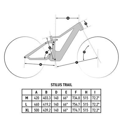 29" vollgefedertes ELEKTRISCHES MTB-Fahrrad - STILUS E-TRAIL Grau 