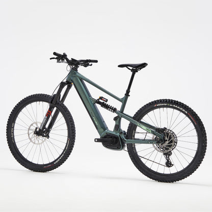 Vollgefedertes Elektro-Mountainbike 29"/27,5" - STILUS E-BIG MOUNTAIN grün 